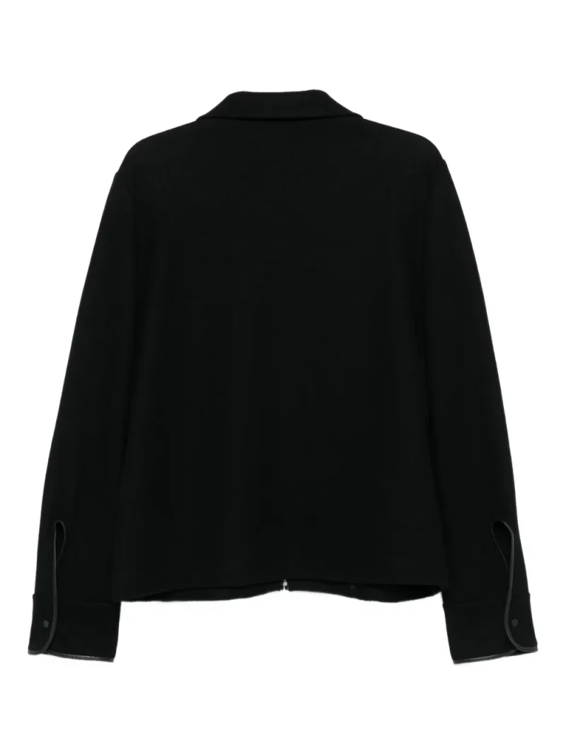 Jacheta Jil Sander Zip-Fastening negru
