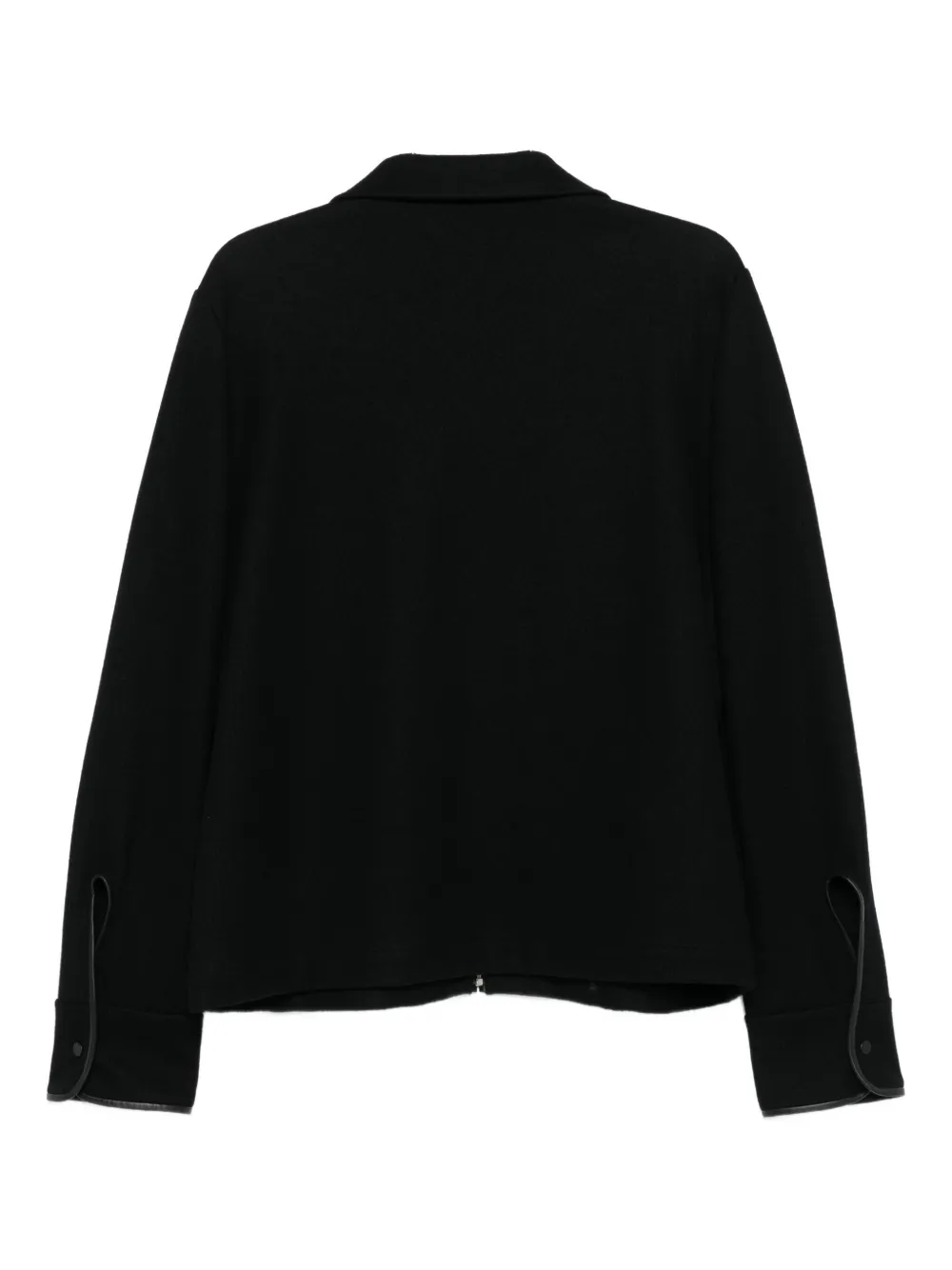 Jacheta Jil Sander Zip-Fastening negru