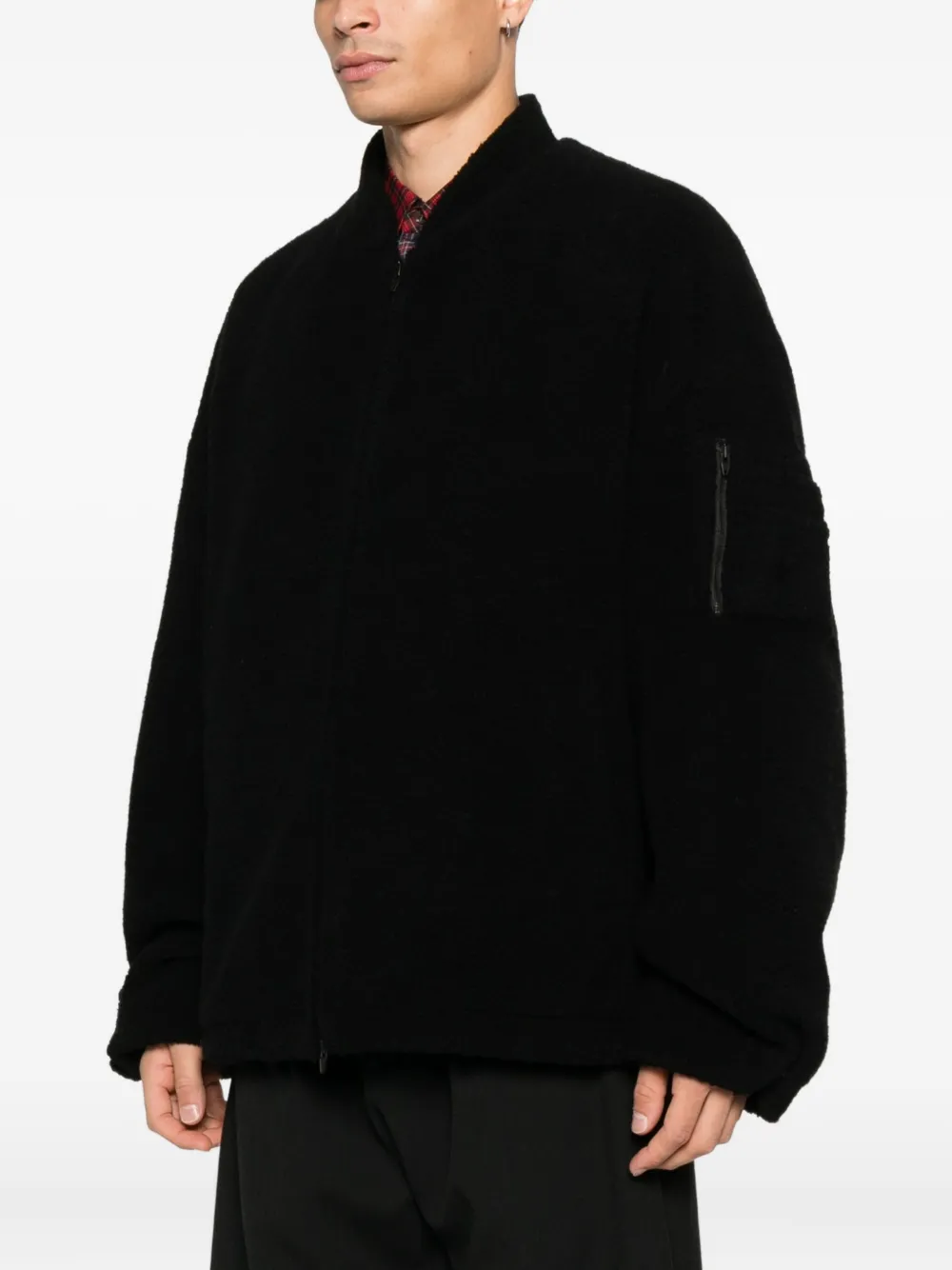 Jacheta Juun.J Zipped negru - imagine 4