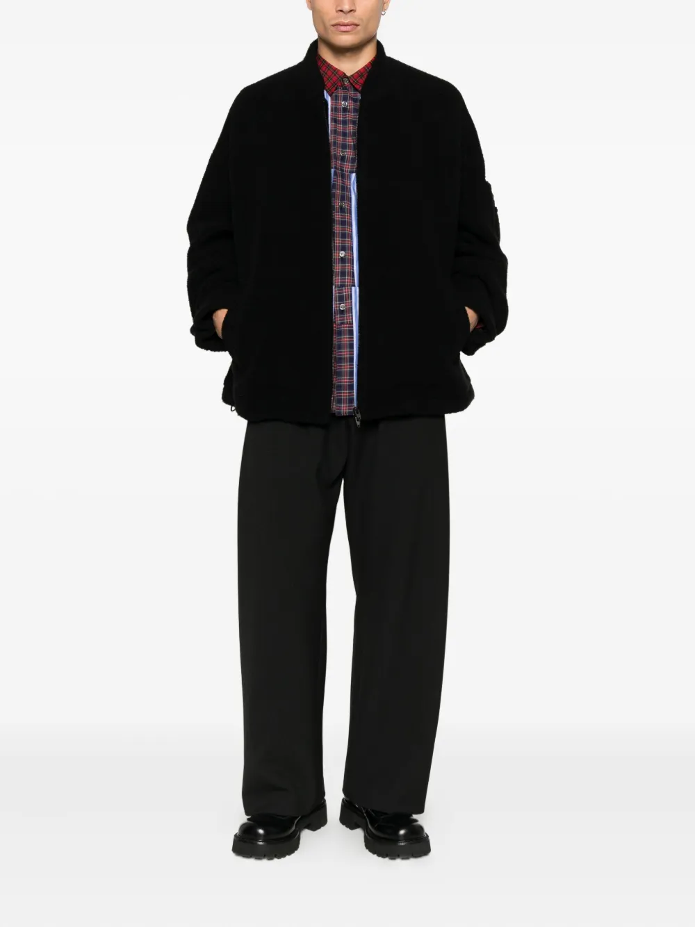 Jacheta Juun.J Zipped negru - imagine 5