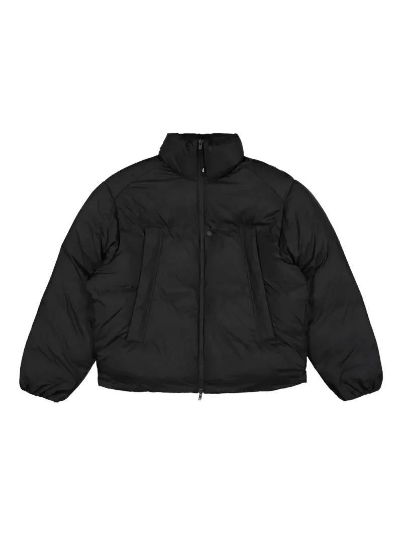 Jacheta Y-3 High-Neck Puffer negru