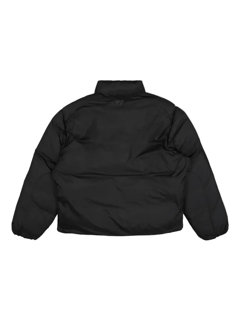 Alternative view of Jacheta Y-3 High-Neck Puffer negru
