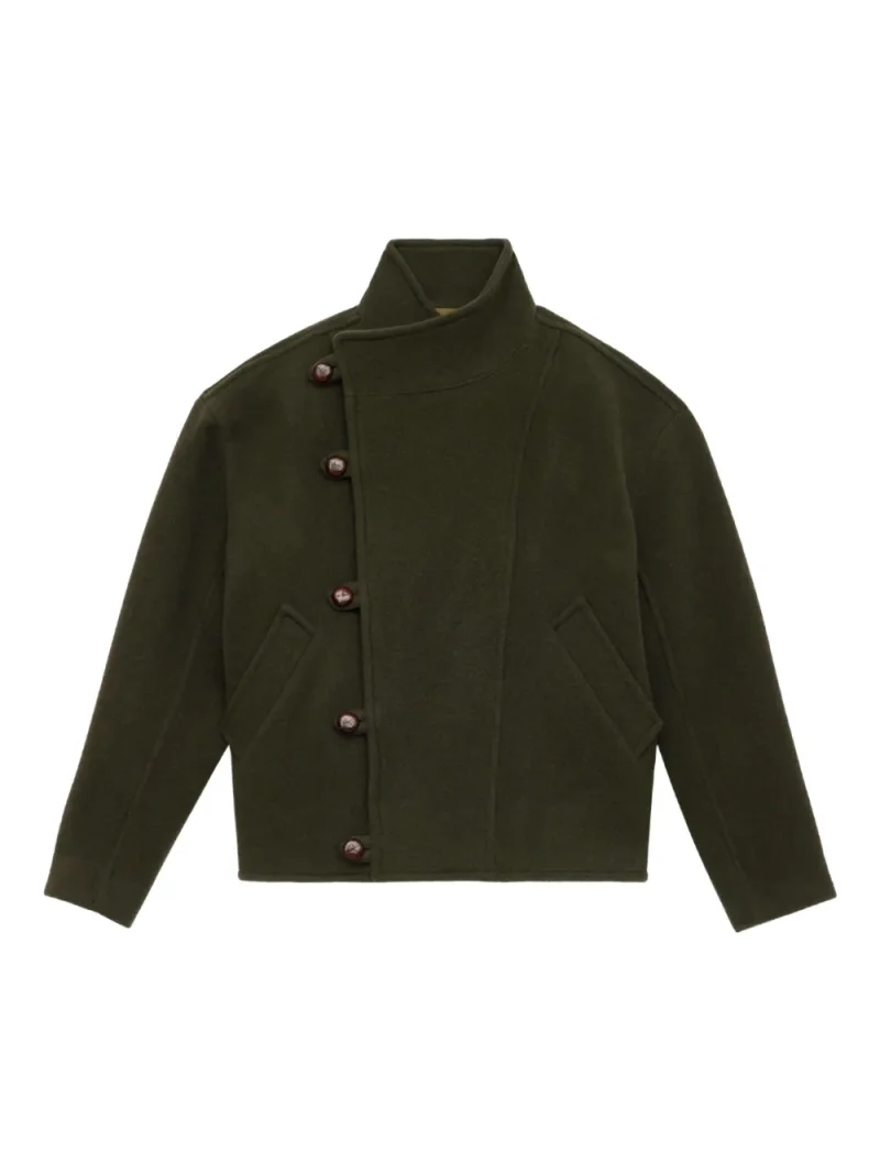 Palton Marant Keyle khaki