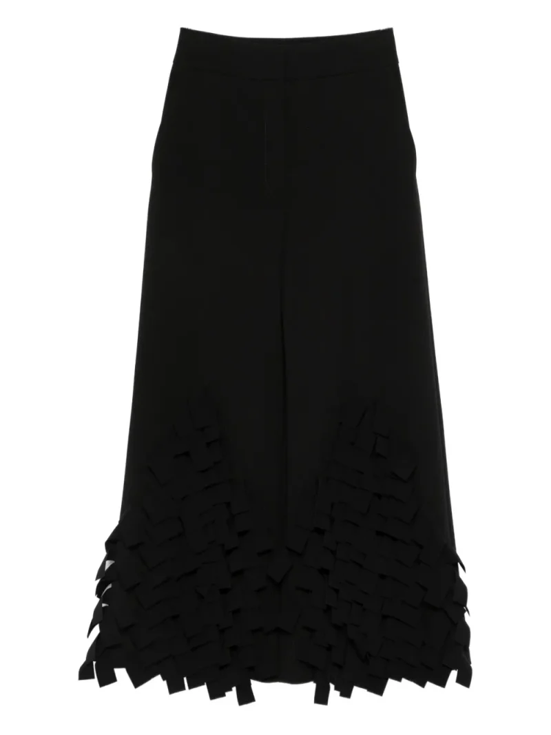 Pantaloni A.W.A.K.E. Mode Rectangle-Detail negru