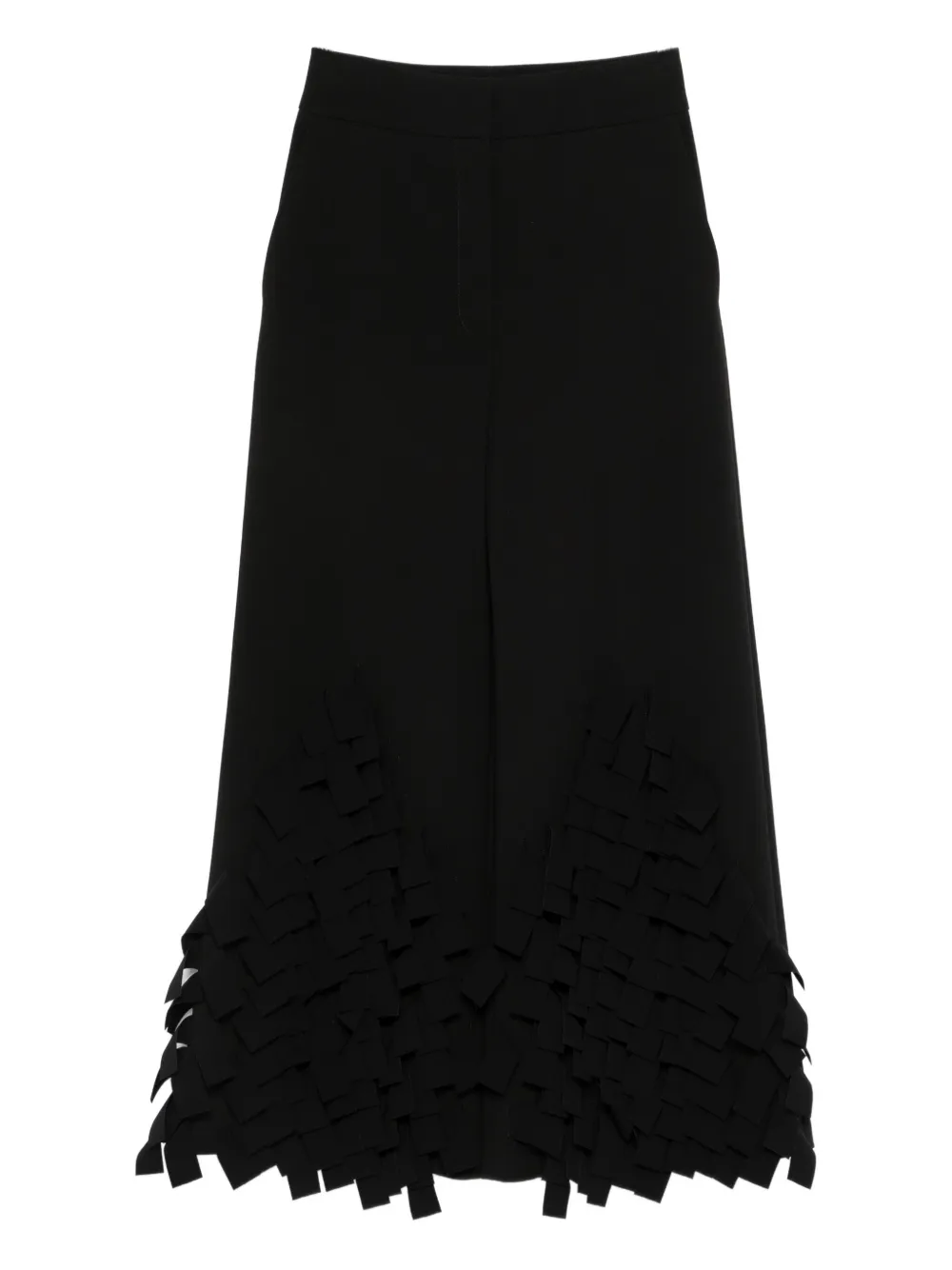 Pantaloni A.W.A.K.E. Mode Rectangle-Detail negru