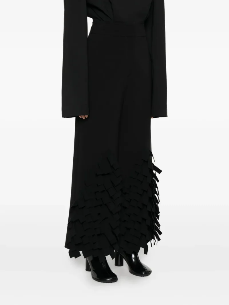 Alternative view of Pantaloni A.W.A.K.E. Mode Rectangle-Detail negru