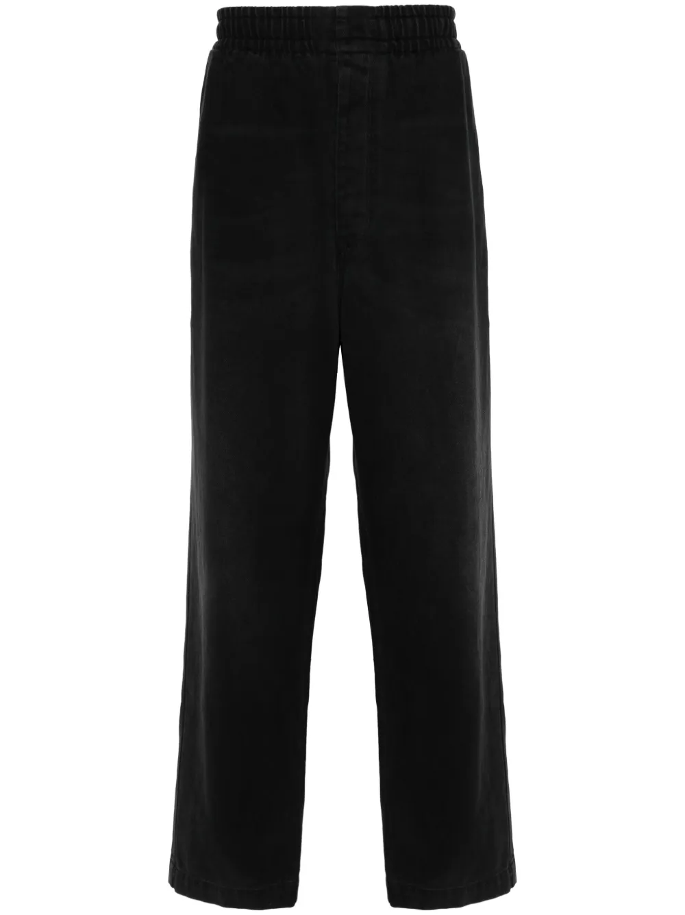 Pantaloni Marant Timeo Straight-Leg negru