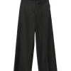 Pantaloni Peserico Pinstripe gri
