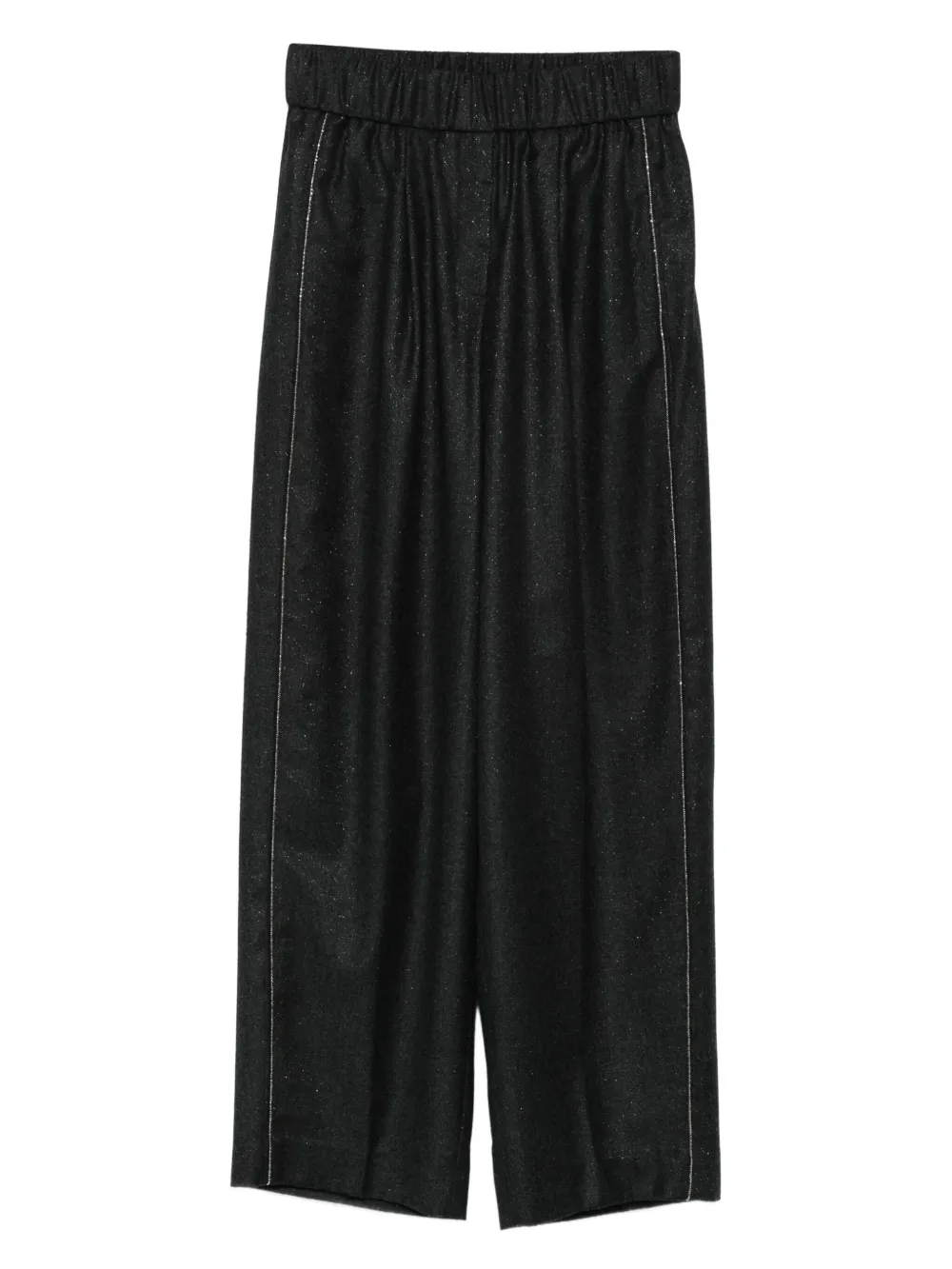 Pantaloni Peserico Side-Stripe gri