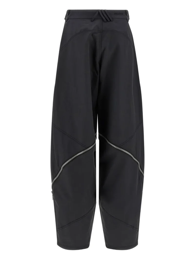 Alternative view of Pantaloni The Attico Zip Detail Tapered gri