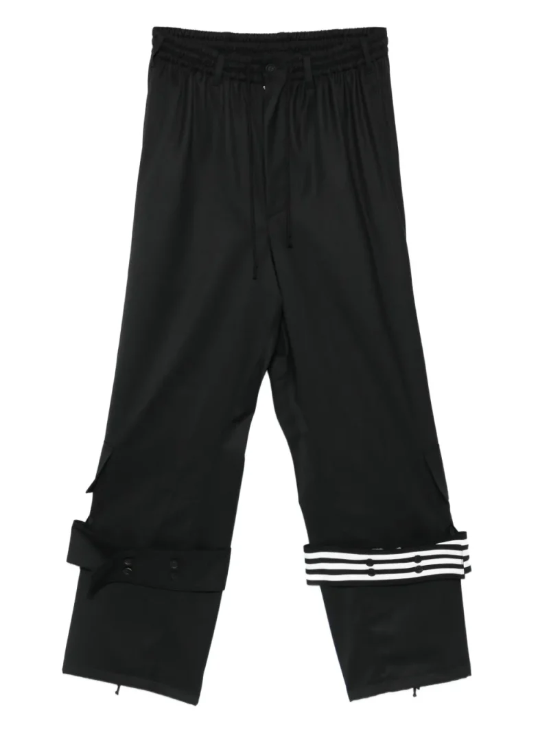 Alternative view of Pantaloni Y-3 Elastic-Waist Track negru