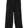 Pantaloni Y-3 Side-Stripe Pocket Track negru