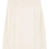 Pulover Marant Raglan-Sleeves ecru