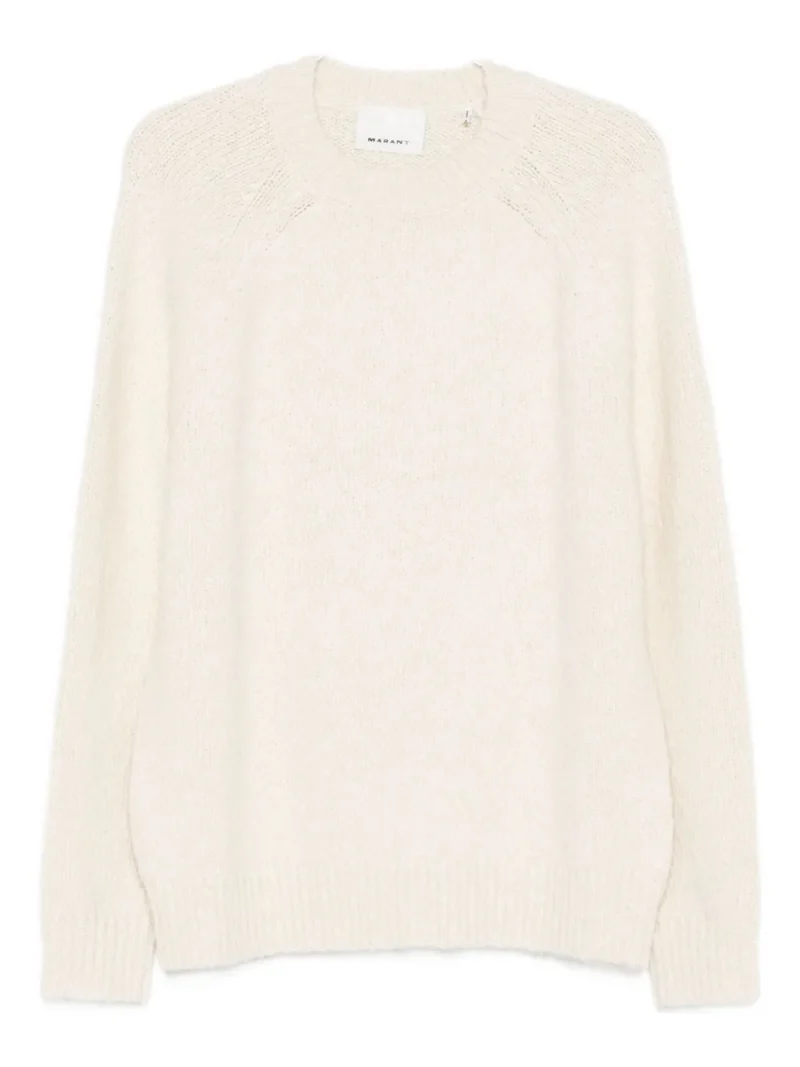 Pulover Marant Raglan-Sleeves ecru