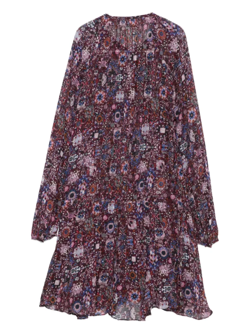 Alternative view of Rochie Marant Etoile Bess Floral-Print visiniu