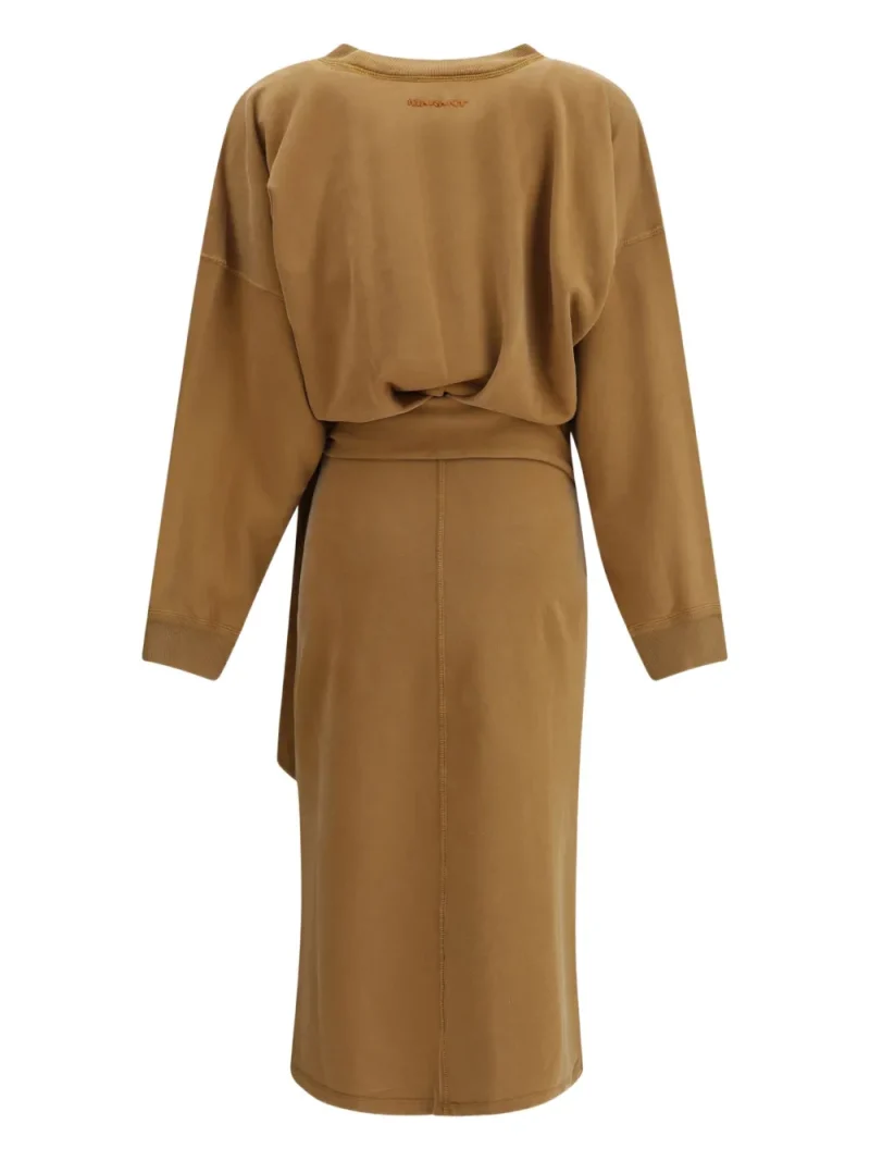 Alternative view of Rochie midi Marant Etoile Sandrina Wrap maro