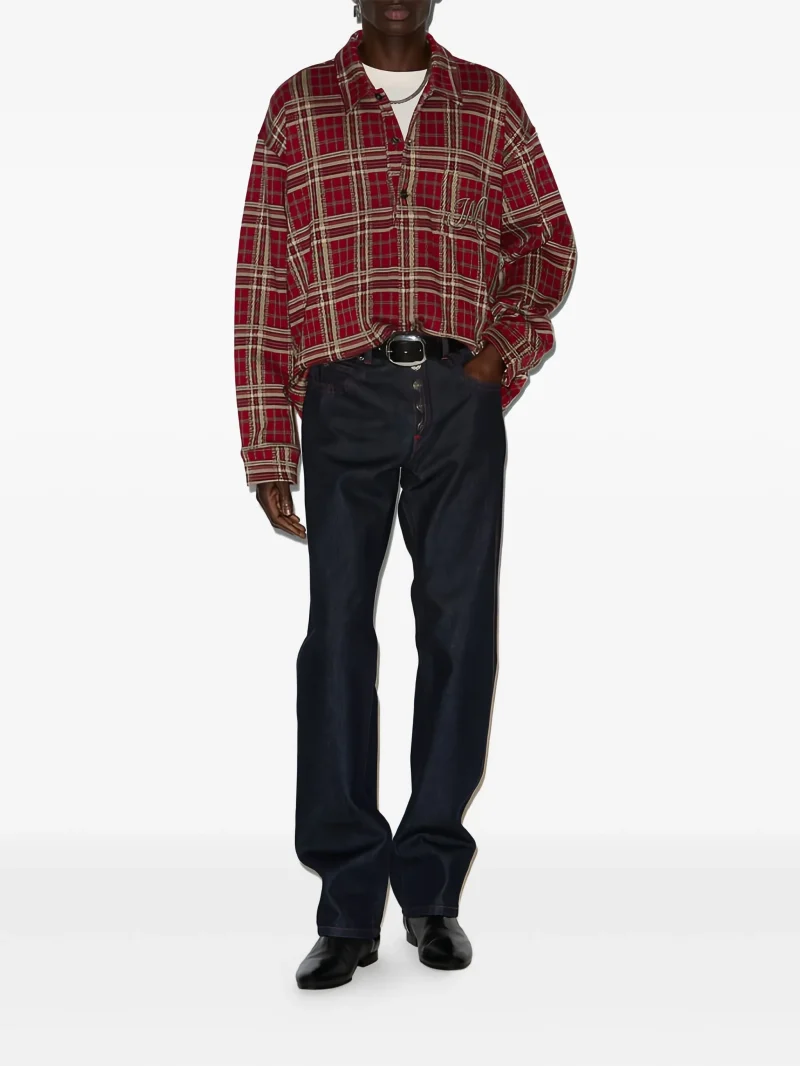 Alternative view of Jeans MARANT Jeffrey button-fly albastru