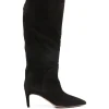 Cizme Paris Texas Pointed Calf Suede maro