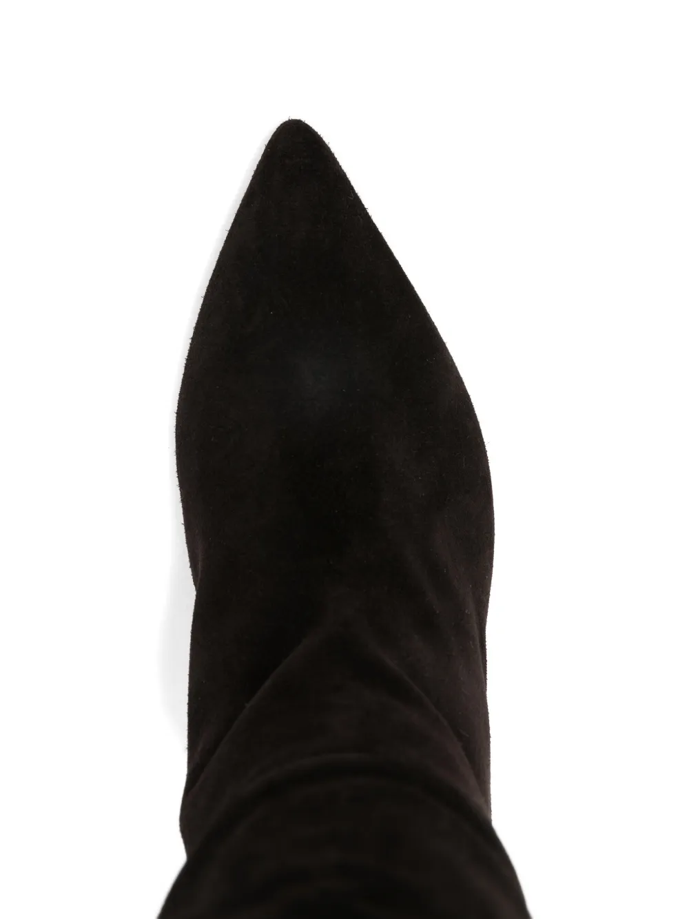 Cizme Paris Texas Pointed Calf Suede maro - imagine 4