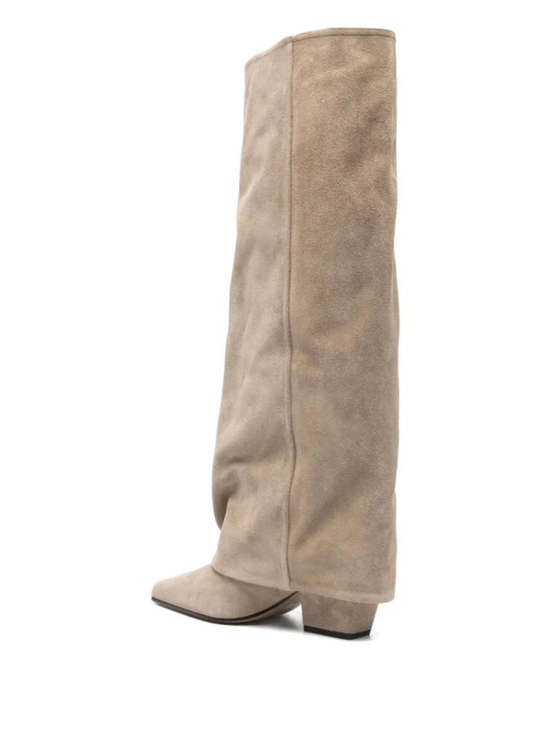 Alternative view of Cizme Paris Texas Pointed-Toe Suede bej