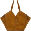 Geanta Isabel Marant stitched tampa tote shoulder maro