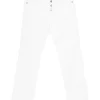 Jeans MARANT button-fly alb