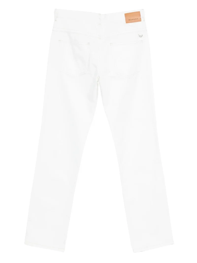 Alternative view of Jeans MARANT button-fly alb