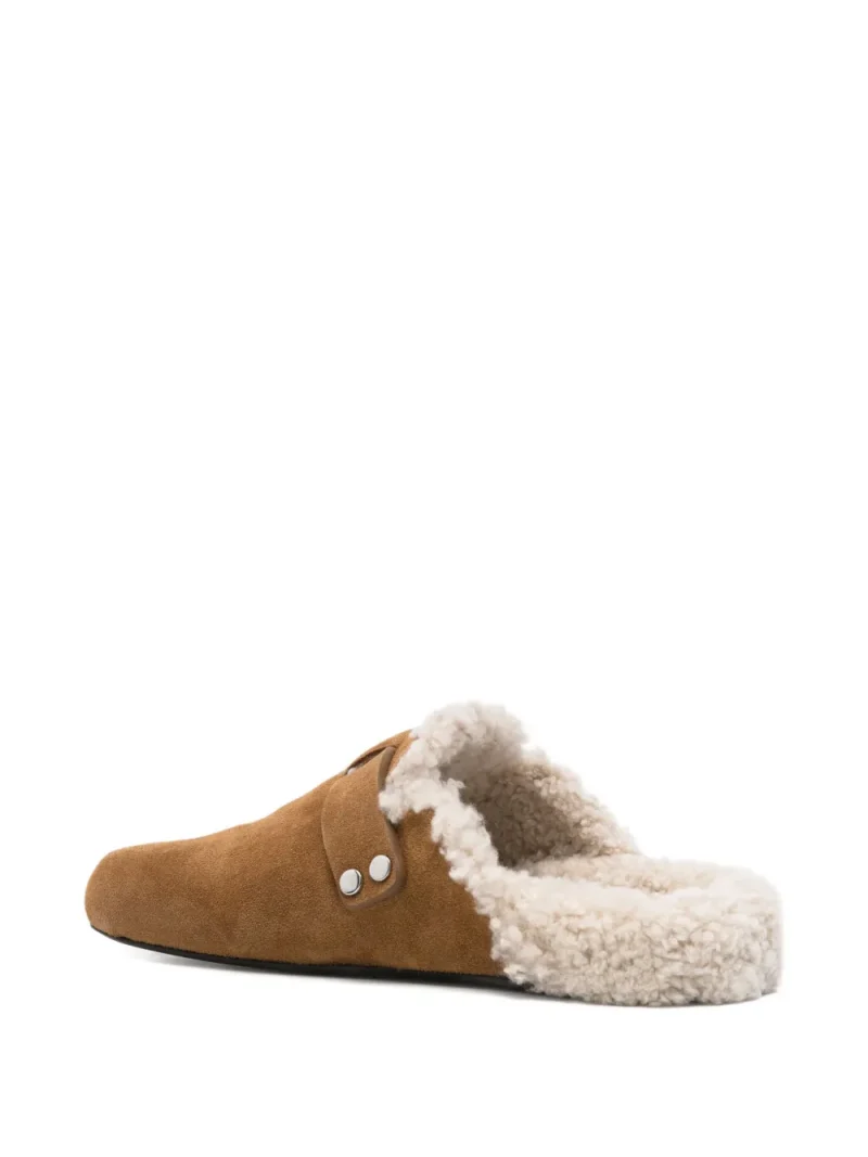Alternative view of Mules Isabel Marant Buckle-Strap maro