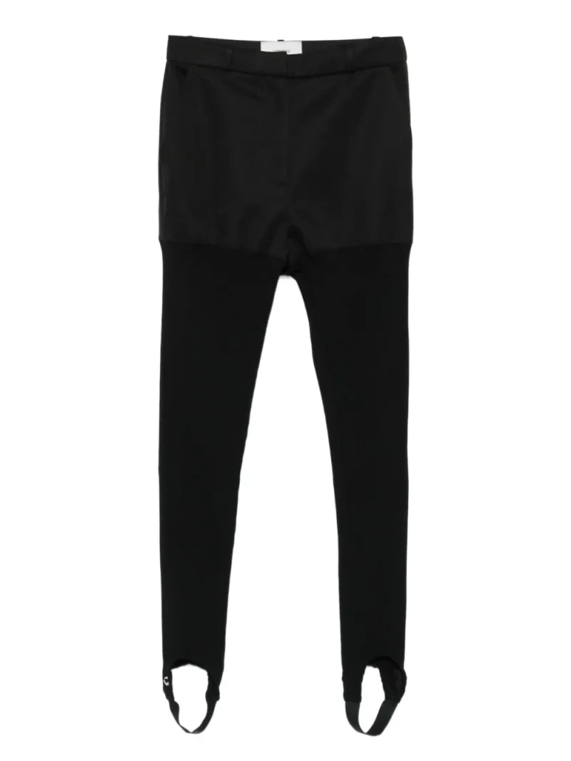 Pantaloni Coperni High-Waisted Stirrup negru