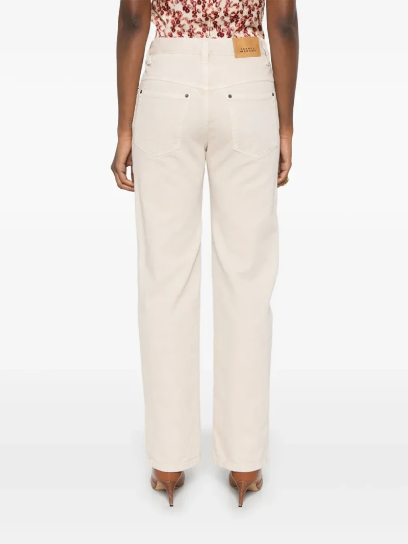 Alternative view of Pantaloni denim Isabel Marant Brinley ecru