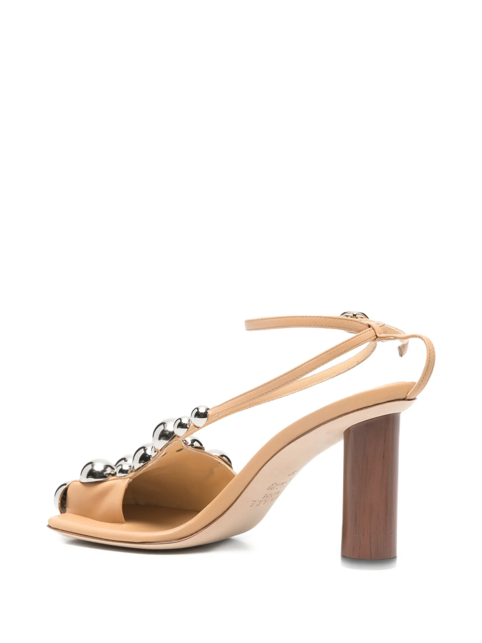 Sandale A.W.A.K.E. Mode Christine Studs-Embellishment bej - imagine 2