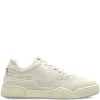 Sneakers MARANT padded-collar suede alb