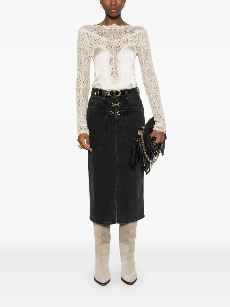 Alternative view of Top Isabel Marant diem bej