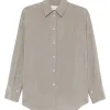 Camasa Rohe Striped Button-Down gri