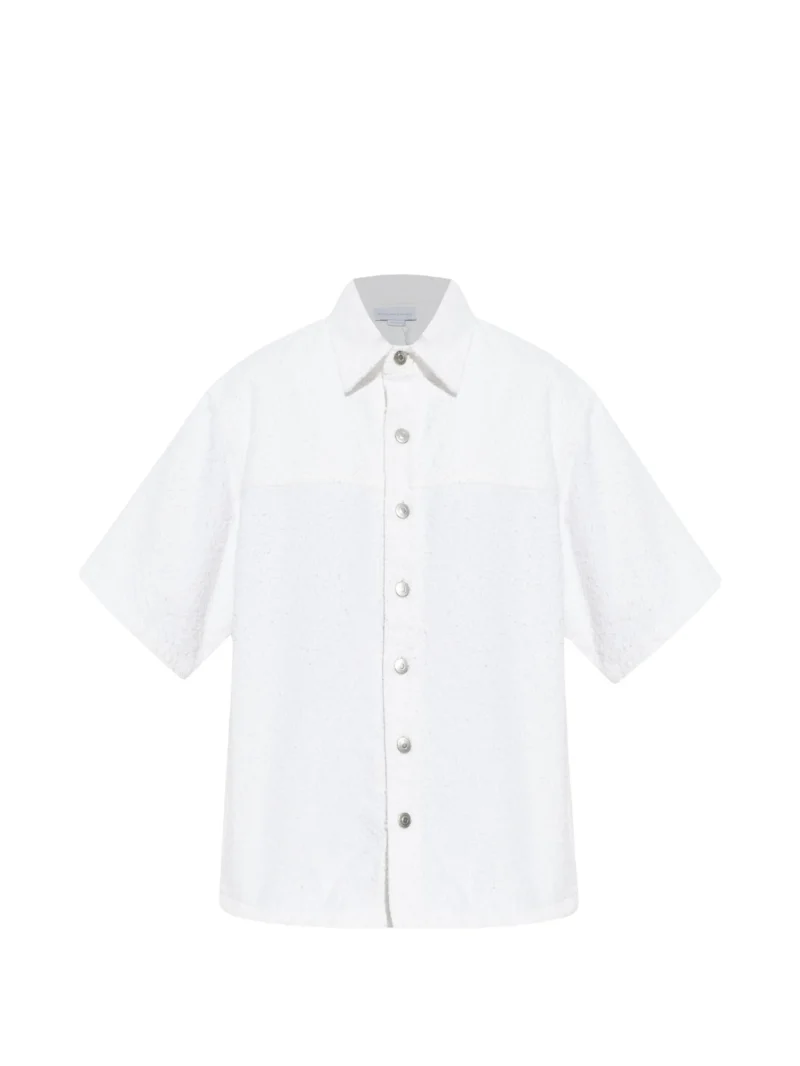 Camasa Stella McCartney short-sleeve alb