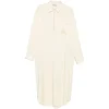 Rochie midi Stella McCartney button pocket galben