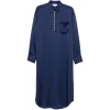 Rochie midi Stella McCartney buttoned pocket albastru