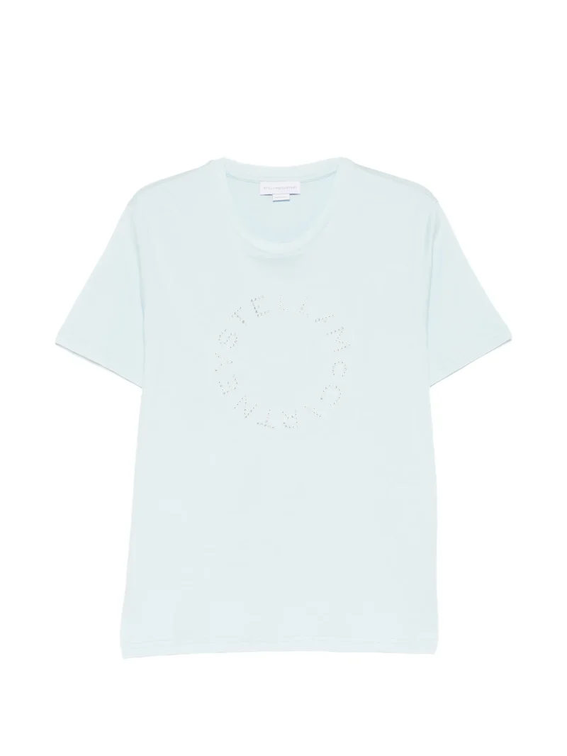 Tricou Stella McCartney logo albastru