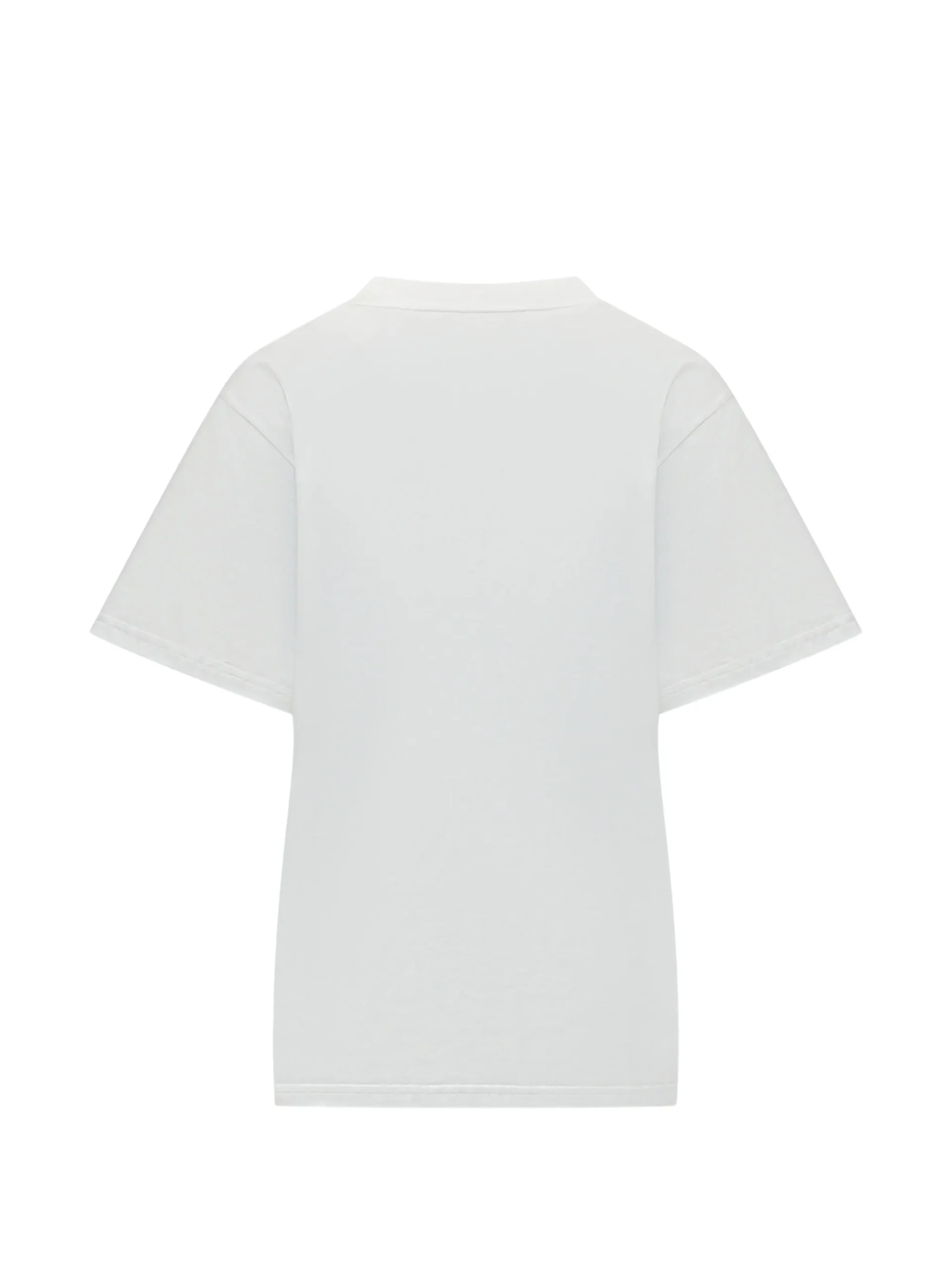 Tricou Stella McCartney rhinestone-embellished alb - imagine 2