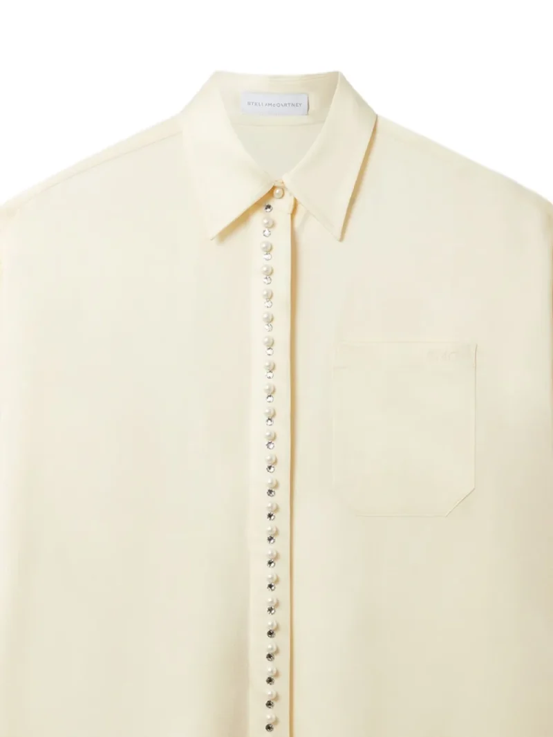 Alternative view of Camasa Stella McCartney Pocket Studded bej