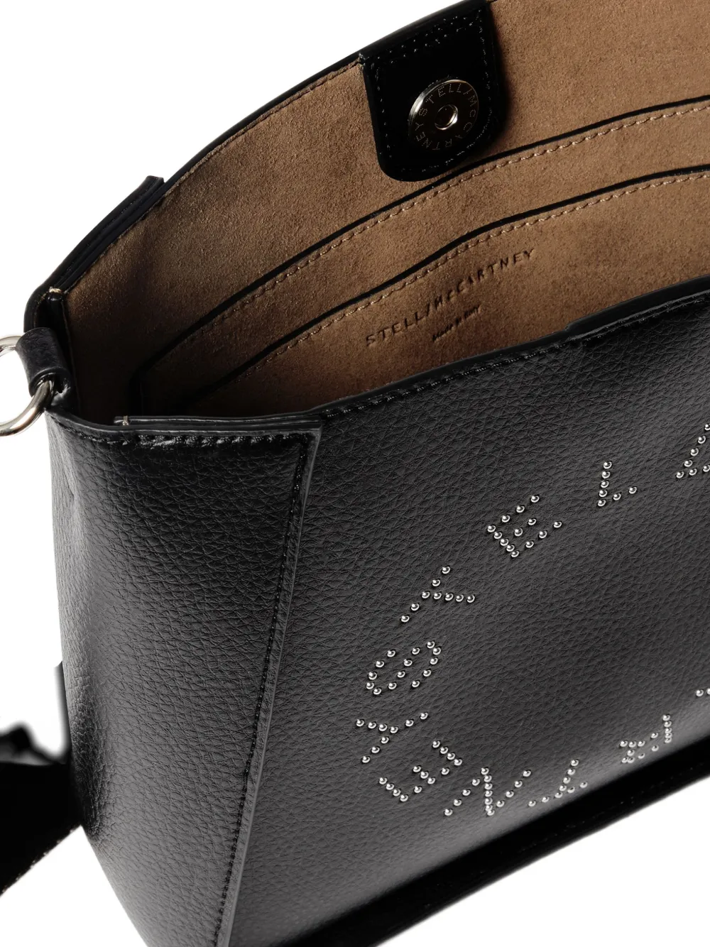 Geanta Stella McCartney Logo-Detail Cross Body negru - imagine 4