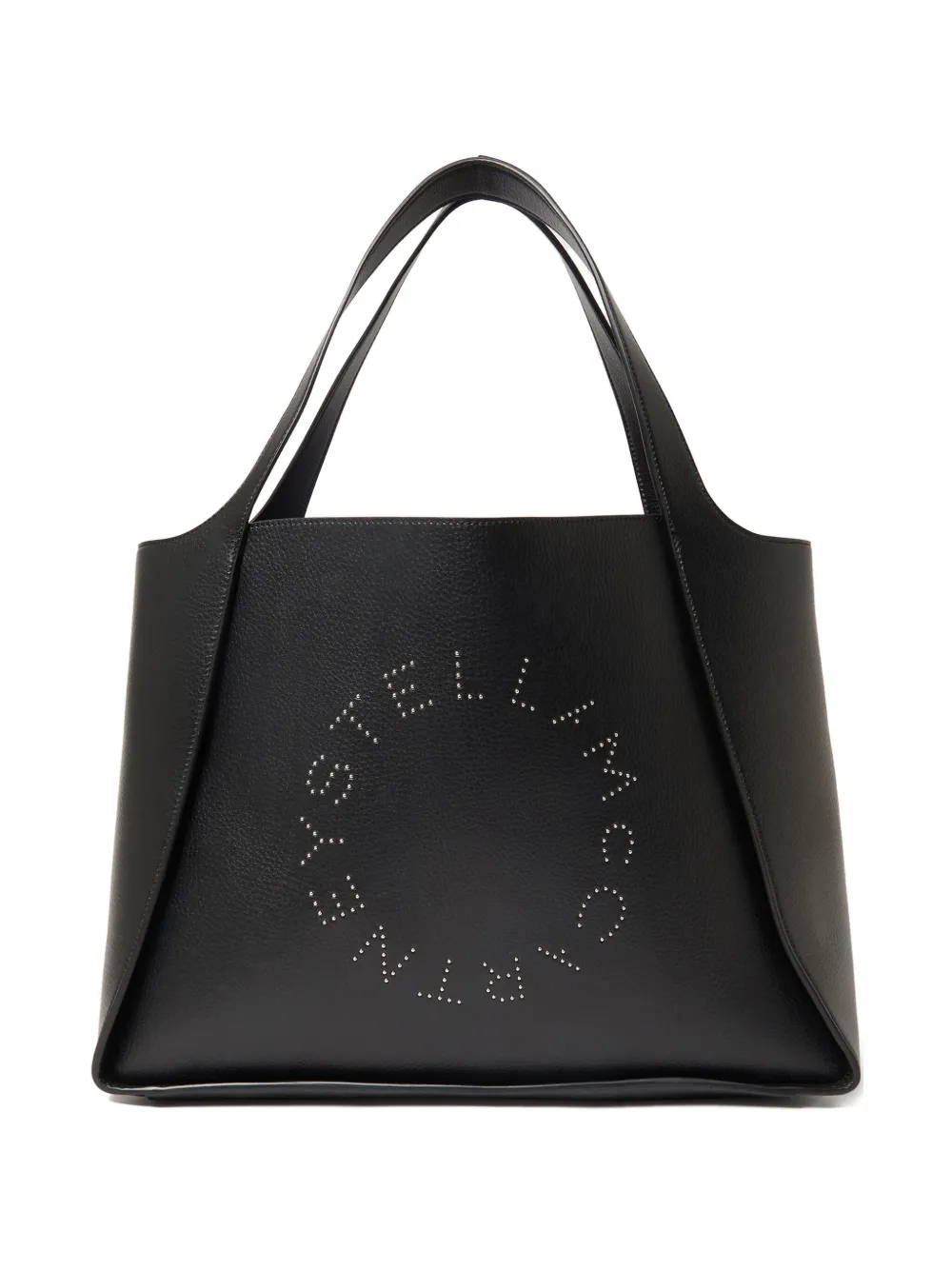 Geanta Stella McCartney Logo-Detail Tote negru