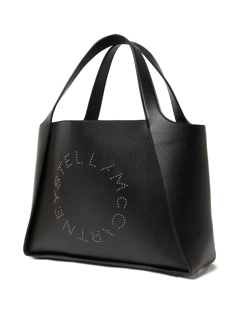 Geanta Stella McCartney Logo-Detail Tote negru - imagine 3