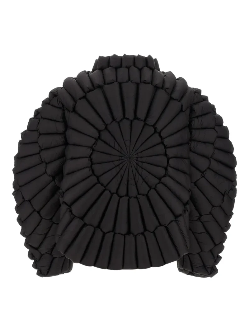 Alternative view of Jacheta RAXXY Quilted Zip-Front Dadded negru