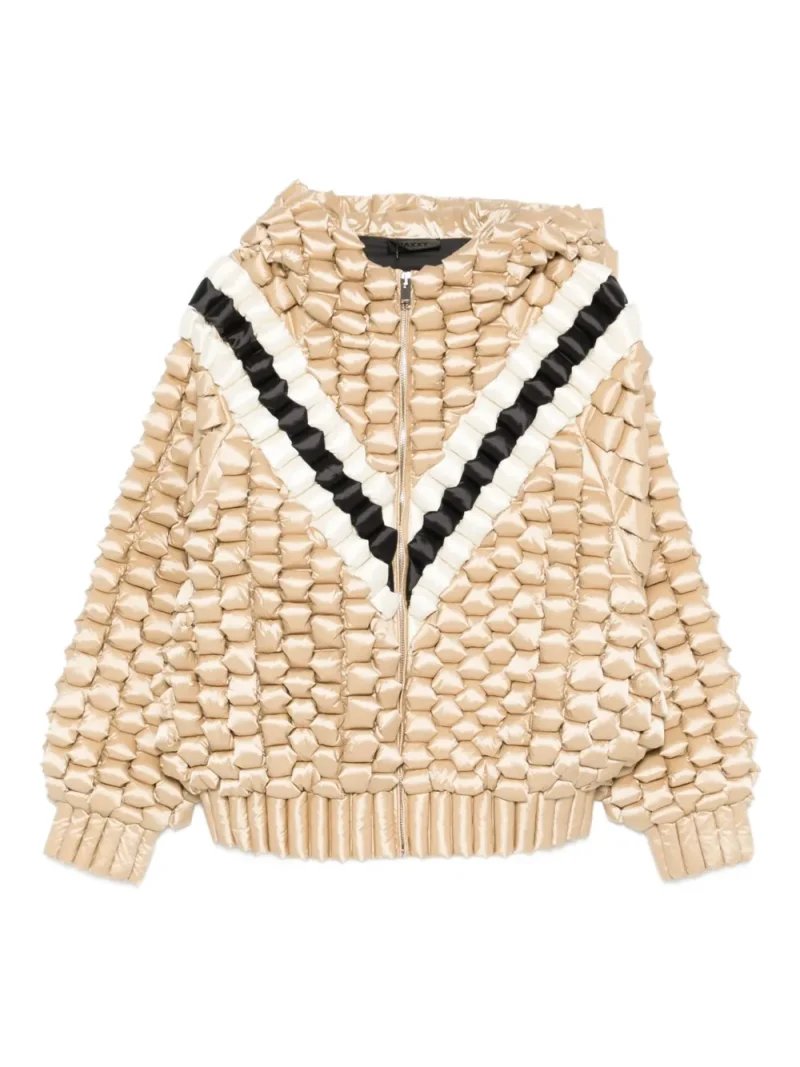 Jacheta RAXXY Textured Hooded bej