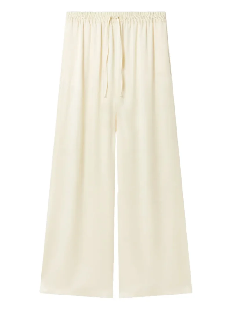 Pantaloni Stella McCartney Drawstring bej
