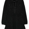 Rochie mini Self-Portrait Bow negru