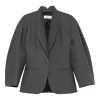 Sacou Rohe Shawl-Collar Blazer gri