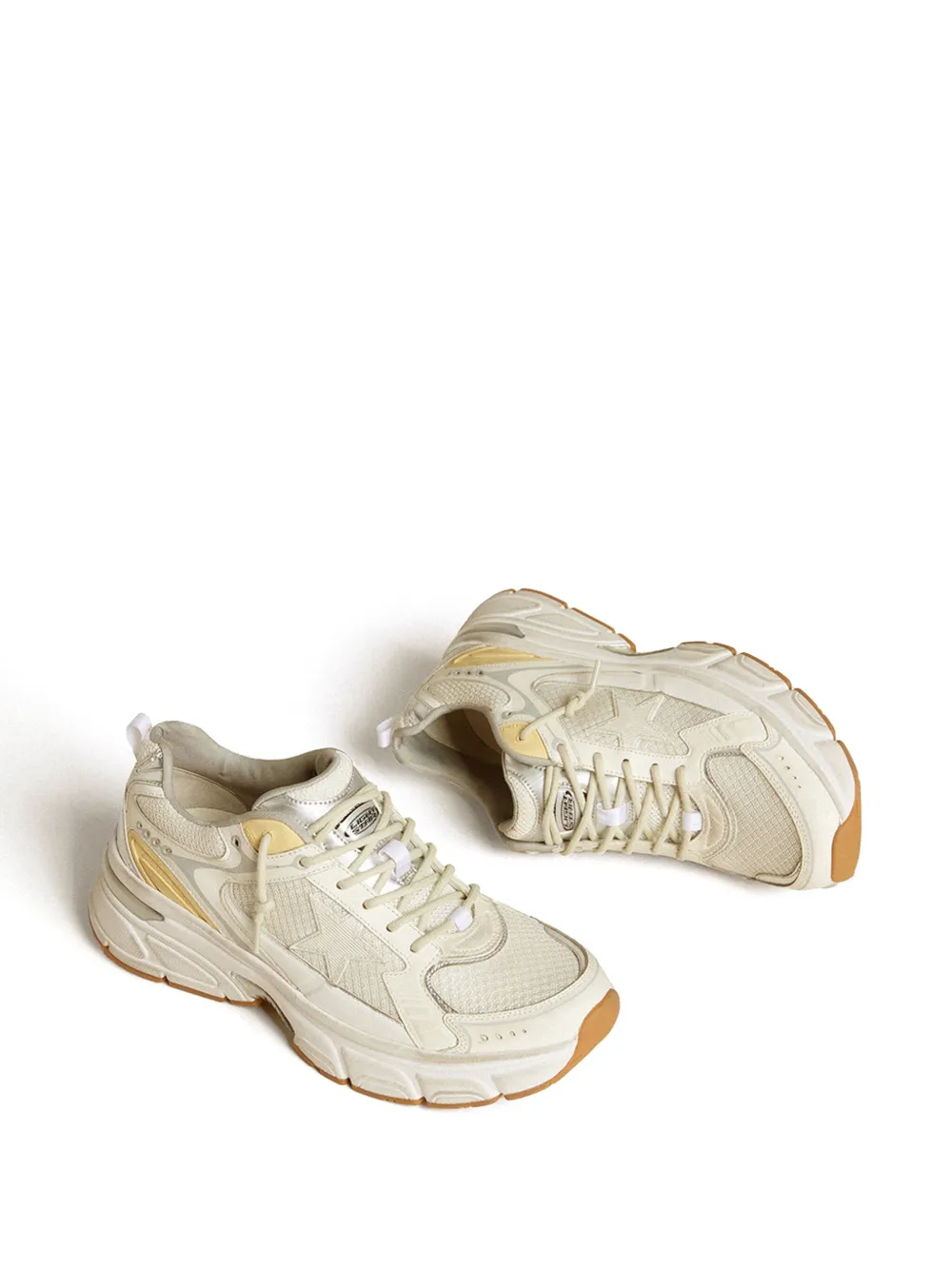 Sneakers Golden Goose Lightstar Leather alb - imagine 3