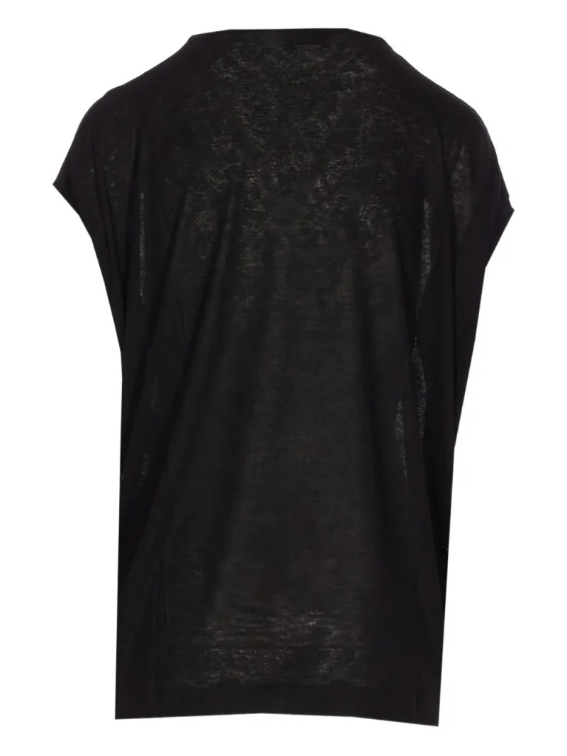 Alternative view of Tricou Stella McCartney Leopard-Print negru